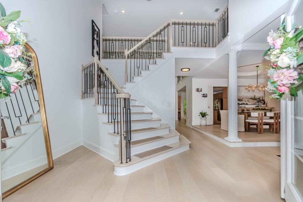 Foyer and staircase