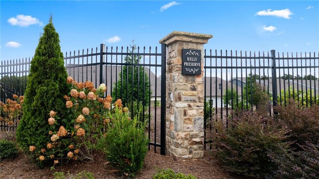 Gated entrance