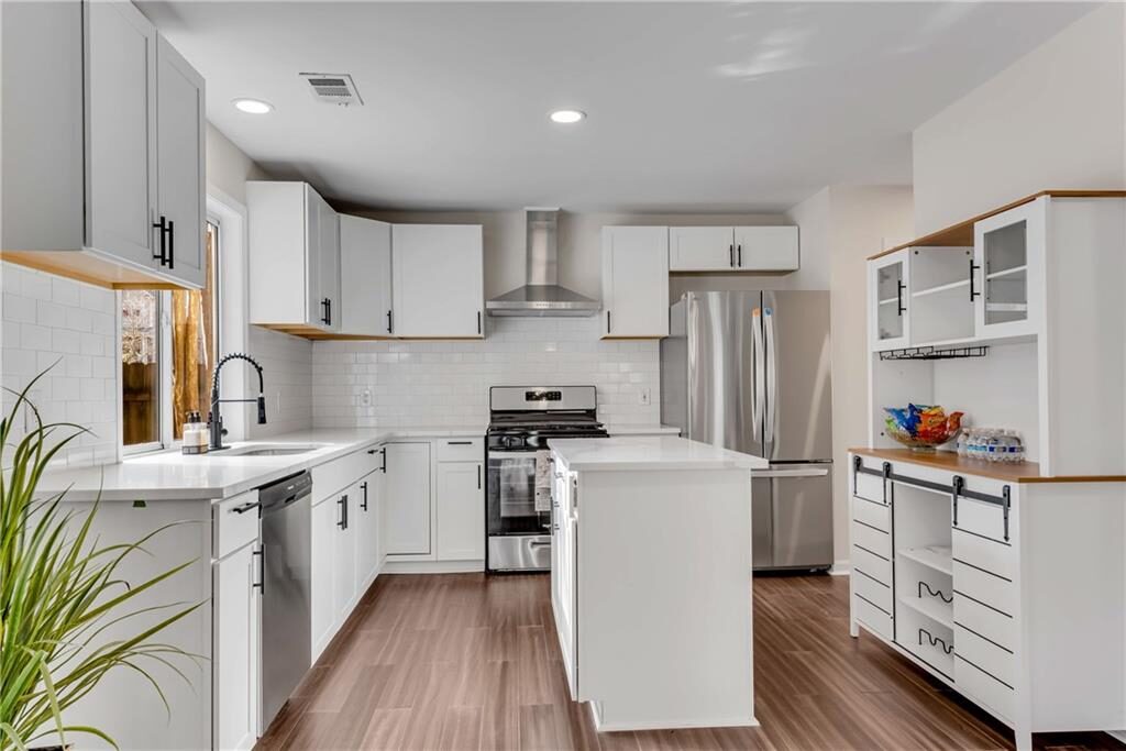 Renovated kitchen