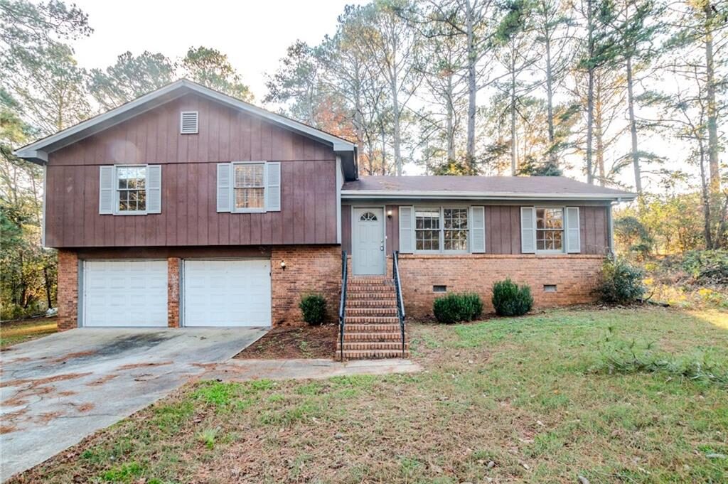 Snellville 住宅正面