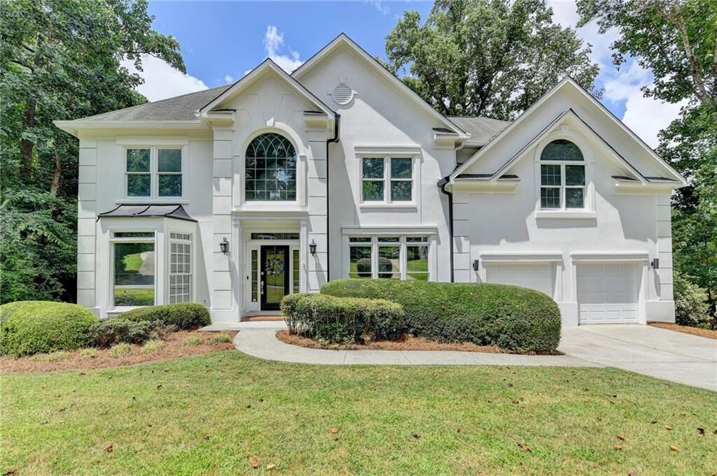 Alpharetta Waters Mill 住宅正面