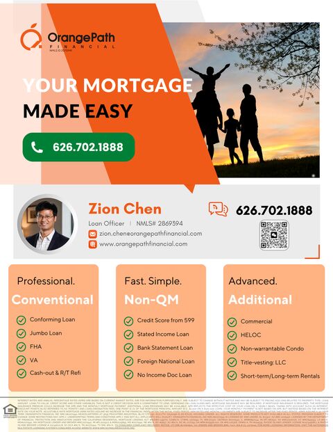Your mortgage made easy (OrangePath program sheet)