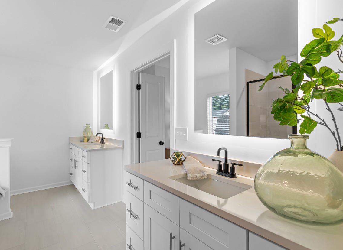 Primary bath vanity