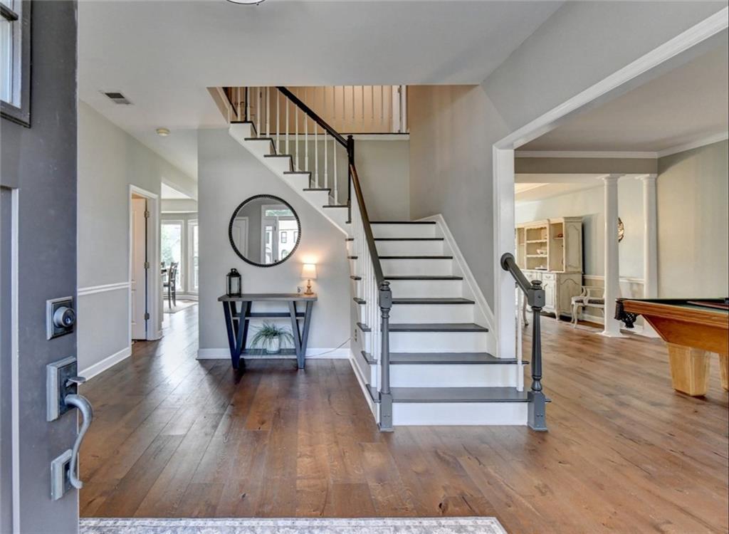 Foyer and staircase