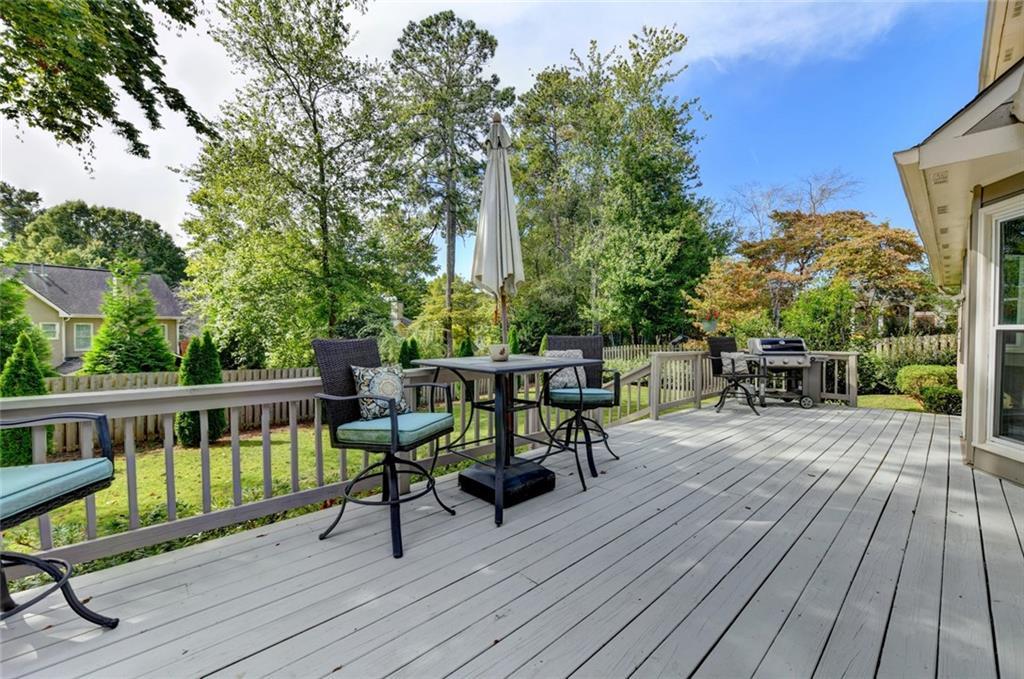 Back deck